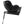 Cadeira auto giratória Britax Römer Dualfix M Plus i-Size com rotação 360 graus e instalação ISOFIX cor midnight grey