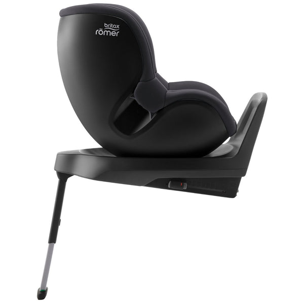 Cadeira auto giratória Britax Römer Dualfix M Plus i-Size com rotação 360 graus e instalação ISOFIX cor midnight grey