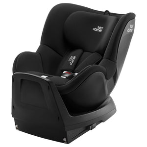Cadeira auto giratória Britax Römer Dualfix M Plus i-Size com rotação 360 graus e instalação ISOFIX cor space black