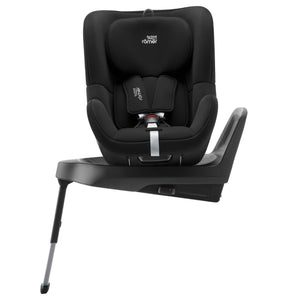 Cadeira auto giratória Britax Römer Dualfix M Plus i-Size com rotação 360 graus e instalação ISOFIX cor space black