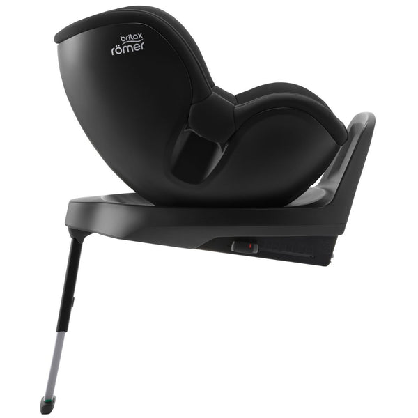 Cadeira auto giratória Britax Römer Dualfix M Plus i-Size com rotação 360 graus e instalação ISOFIX cor space black