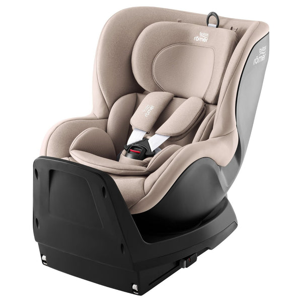 Cadeira auto giratória Britax Römer Dualfix M Plus i-Size com rotação 360 graus e instalação ISOFIX cor teak