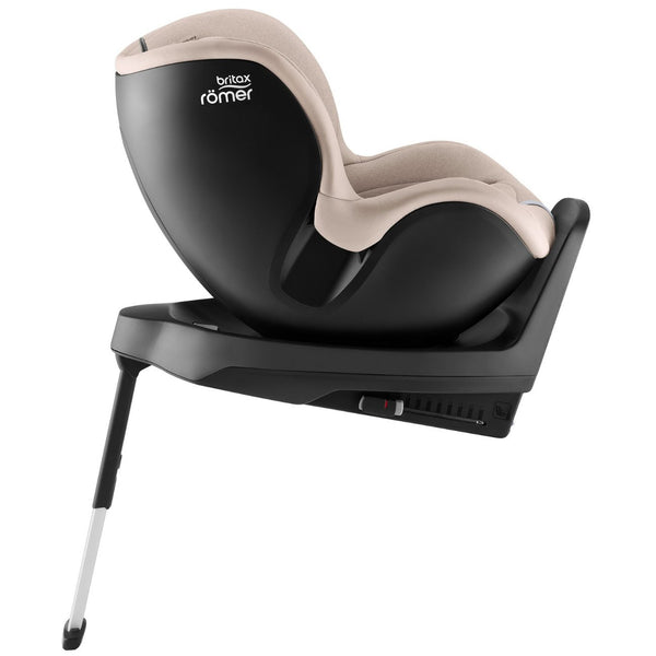 Cadeira auto giratória Britax Römer Dualfix M Plus i-Size com rotação 360 graus e instalação ISOFIX cor teak