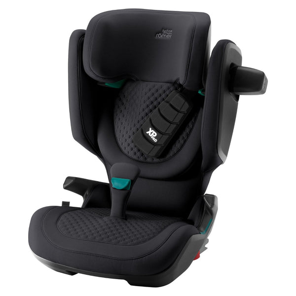 Cadeira auto elevatória Britax Römer Kidfix i-Size com proteção lateral SICT, sistema XP-PAD e SecureGuard para crianças dos 100 aos 150 cm storm grey