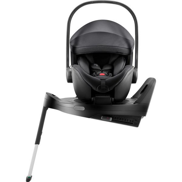 BRITAX RÖMER RIO STYLE DUO + BASE com carrinho leve e compacto Rio Style, cadeira auto Baby-Safe Pro com tecnologia Ergo Recline, base ISOFIX Vario 5Z com rotação de 180° e adaptadores incluídos. Sistema de viagem completo desde o nascimento. Carbon Black