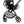 BRITAX RÖMER RIO STYLE TRIO + BASE com carrinho Rio Style, alcofa Rio, cadeira auto Baby-Safe Pro com tecnologia Ergo Recline e base ISOFIX Vario 5Z com rotação de 180°. Sistema de viagem completo desde o nascimento até aos 22 kg. Carbon Black