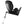 Cadeira auto Britax Römer SWIVEL-GROW MAX AIR com rotação 360 e ventilação AirSense™ cor onyx black