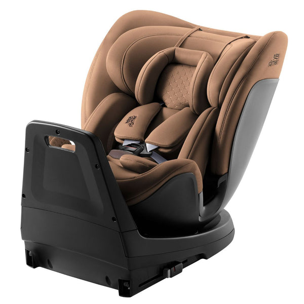 Cadeira auto Britax Römer SWIVEL-GROW MAX AIR com rotação 360 e ventilação AirSense™ cor warm caramel