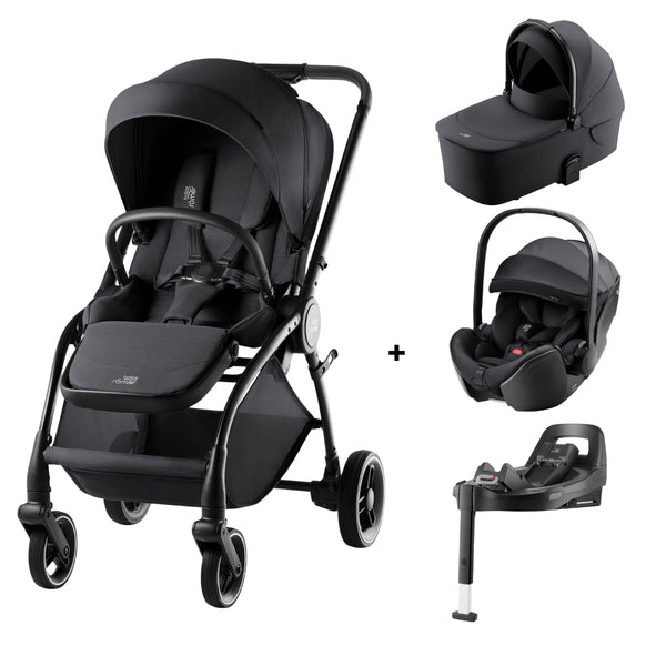 BRITAX ROMER RIO STYLE TRIO + BASE