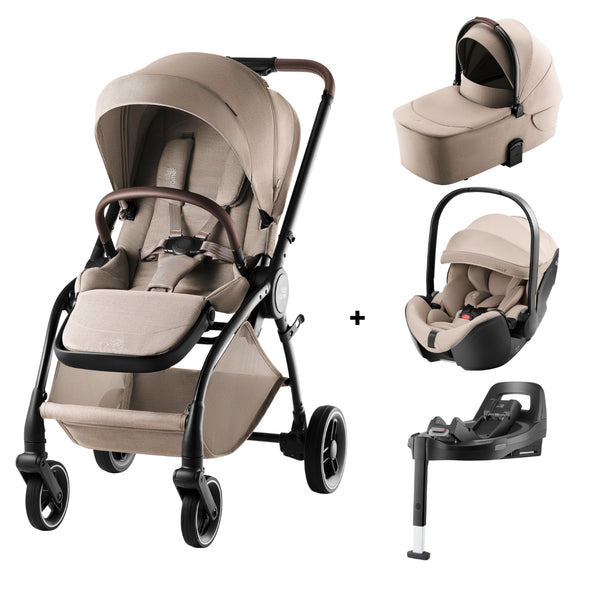 BRITAX ROMER RIO STYLE TRIO + BASE