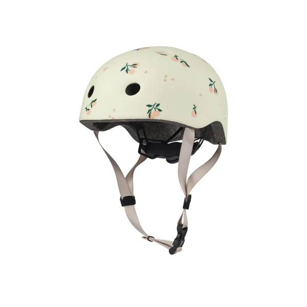 Capacete infantil S Liewood para perímetro de cabeça de 48 a 52 cm, em policarbonato durável, com interior macio e ajuste regulável.
Peach Sea Shell