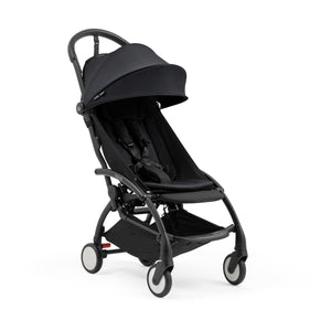 Carrinho Stokke® YOYO⁵ leve e ultracompacto com dobragem a uma mão e suspensão nas 4 rodas
Black