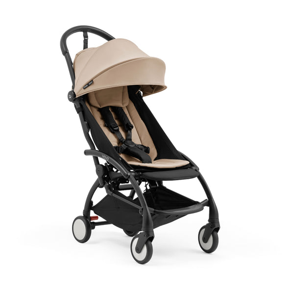 Carrinho Stokke® YOYO⁵ leve e ultracompacto com dobragem a uma mão e suspensão nas 4 rodas
Taupe