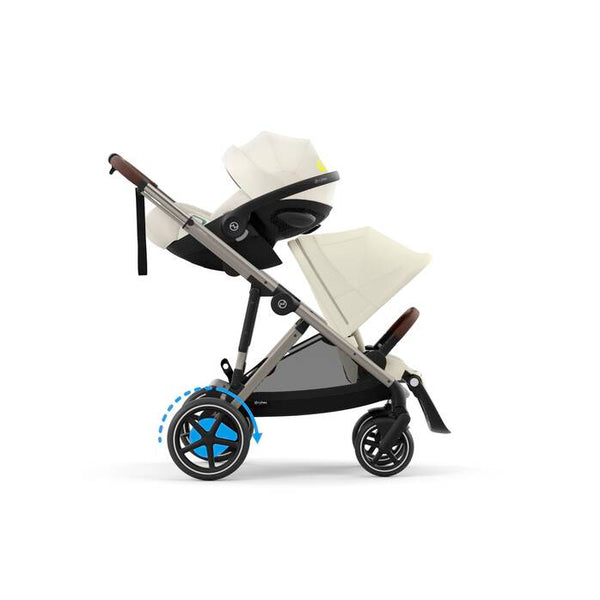 CYBEX eGAZELLE S TAUPE PACK - STORMY BLUE