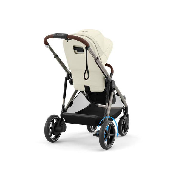 CYBEX eGAZELLE S TAUPE PACK - STORMY BLUE
