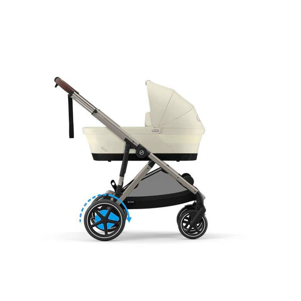 CYBEX eGAZELLE S TAUPE PACK - STORMY BLUE
