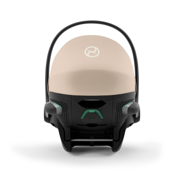 Pack CYBEX Balios S Lux Trio com carrinho de bebé, alcofa Cot S Lux e cadeira auto Cloud G3 para recém-nascidos ALMOND BEIGE