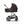 CYBEX BALIOS S LUX TAUPE, carrinho de bebé premium com suspensão avançada, rodas antifuros, reclinação totalmente horizontal, arnês One-Pull e compatibilidade com cadeiras auto CYBEX, Maxi-Cosi e BeSafe desde o nascimento até aos 22 kg. Chocolate Brown
