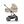 CYBEX Balios S Lux Duo com alcofa Cot S Lux, carrinho de bebé Travel System com suspensão avançada, assento reversível, capota XXL UPF 50+ e utilização desde o nascimento até aos 4 anos. Almond Beige