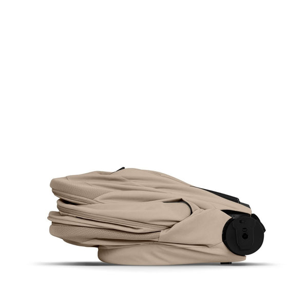 CYBEX Balios S Lux Duo com Alcofa Dobrável, carrinho de bebé com Travel System, fecho compacto, suspensão avançada, assento reversível e alcofa dobrável desde o nascimento até aos 4 anos. Almond Beige