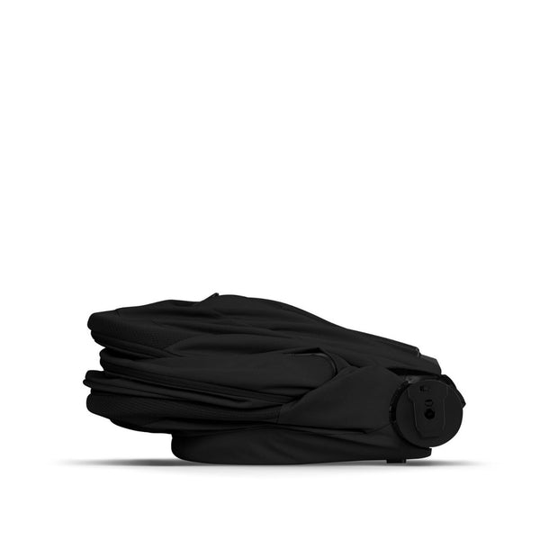 CYBEX Balios S Lux Duo com Alcofa Dobrável, carrinho de bebé com Travel System, fecho compacto, suspensão avançada, assento reversível e alcofa dobrável desde o nascimento até aos 4 anos. Moon Black