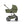 CYBEX Balios S Lux Duo com Alcofa Dobrável, carrinho de bebé com Travel System, fecho compacto, suspensão avançada, assento reversível e alcofa dobrável desde o nascimento até aos 4 anos. Moss Green