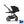 CYBEX Balios S Lux Duo com alcofa Cot S Lux, carrinho de bebé Travel System com suspensão avançada, assento reversível, capota XXL UPF 50+ e utilização desde o nascimento até aos 4 anos. Moon Black