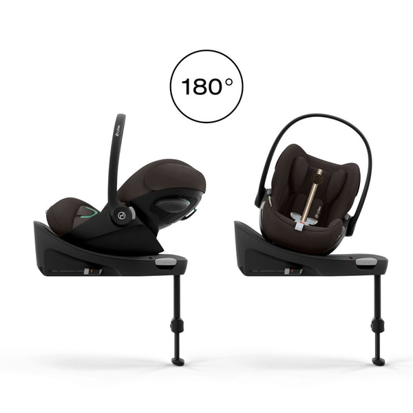 Cadeira auto CYBEX Cloud G3 Plus i-Size para bebé com posição totalmente deitada, ventilação Plus, proteção lateral L.S.P. e compatibilidade com Base G/G3 e Travel System Chocolate Brown
