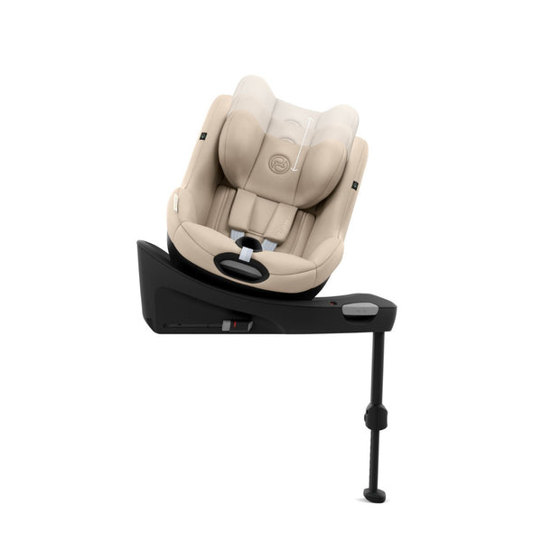 CYBEX Sirona G3, cadeira auto i-Size com rotação de 360°, contramarcha até aos 4 anos, sistema de proteção lateral L.S.P. e compatível exclusivamente com a Base G3. Almond Beige
