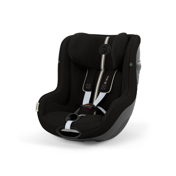 CYBEX Sirona G3 Plus, cadeira auto i-Size com rotação de 360°, tecidos Plus 6 vezes mais respiráveis, proteção lateral L.S.P. e compatível exclusivamente com a Base G3. Moon Black