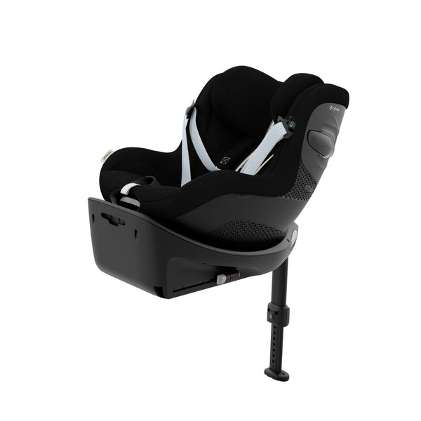 CYBEX Sirona G3 Plus, cadeira auto i-Size com rotação de 360°, tecidos Plus 6 vezes mais respiráveis, proteção lateral L.S.P. e compatível exclusivamente com a Base G3. Moon Black