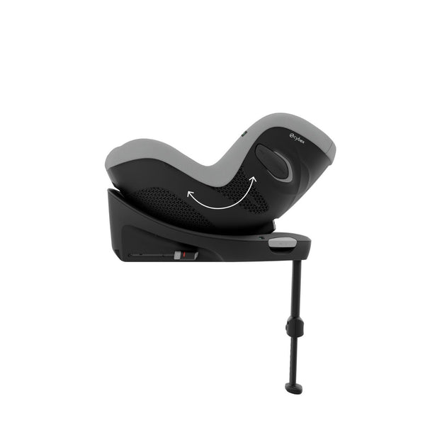 CYBEX Sirona G3 Plus, cadeira auto i-Size com rotação de 360°, tecidos Plus 6 vezes mais respiráveis, proteção lateral L.S.P. e compatível exclusivamente com a Base G3. Stone Grey