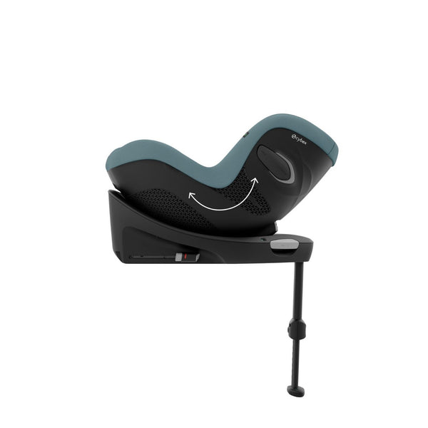 CYBEX Sirona G3 Plus, cadeira auto i-Size com rotação de 360°, tecidos Plus 6 vezes mais respiráveis, proteção lateral L.S.P. e compatível exclusivamente com a Base G3. Stormy Blue