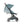 Carrinho de bebé CYBEX Orfeo ultracompacto com reclinação horizontal, arnês One-Pull, compatível com bagagem de mão e Travel System desde o nascimento até aos 22 kg Stormy Blue