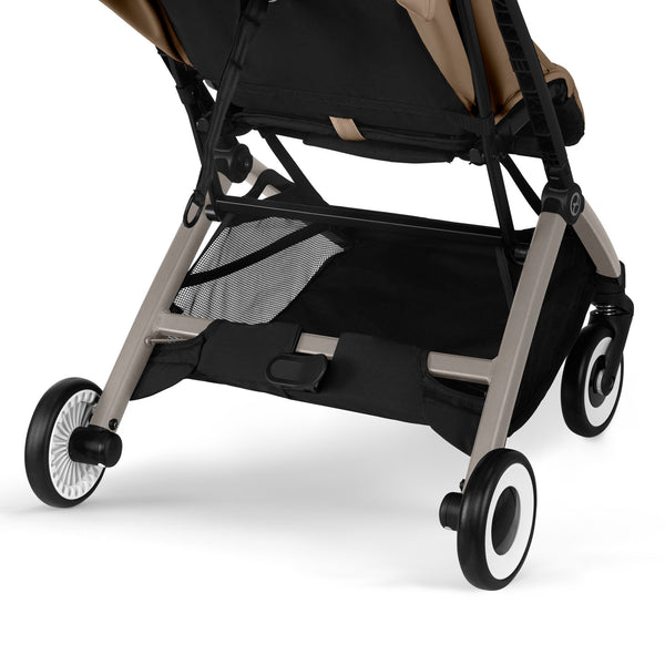 CARRINHO COMPACTO CYBEX ORFEO, carrinho ultraleve de 6,3 kg, compatível com bagagem de mão, reclinação totalmente horizontal, arnês One-Pull, capota XL UPF 50+, Travel System e compatibilidade com cadeiras auto CYBEX, Maxi-Cosi e BeSafe desde o nascimento até aos 22 kg.