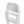 Cadeira CYBEX Click & Fold em madeira de faia sustentável, dobrável e compacta, com assento e apoio para os pés ajustáveis e posição ergonómica. All White