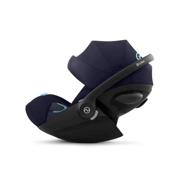 CYBEX Cloud G Plus + Base G com cadeira auto i-Size, posição totalmente horizontal, rotação de 180°, Base G ISOFIX, tecido de malha altamente respirável e proteção linear contra impactos laterais para bebés dos 40 aos 87 cm.