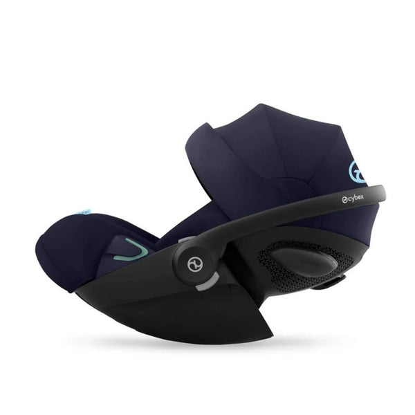 CYBEX Cloud G Plus + Base G com cadeira auto i-Size, posição totalmente horizontal, rotação de 180°, Base G ISOFIX, tecido de malha altamente respirável e proteção linear contra impactos laterais para bebés dos 40 aos 87 cm.