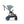 CYBEX e-GAZELLE S TAUPE TRIO + BASE com carrinho elétrico, alcofa Gazelle S, cadeira auto Cloud G Plus com reclinação ergonómica, Base G ISOFIX e adaptadores incluídos. Sistema de viagem premium desde o nascimento. Stormy Blue