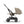 CYBEX EEZY S TWIST+ 2 TAUPE, carrinho de bebé compacto com assento rotativo de 360°, rodas todo-o-terreno, arnês One-Pull, fecho com uma mão e compatibilidade com cadeiras auto CYBEX, Maxi-Cosi e BeSafe desde o nascimento até aos 22 kg. Almond Beige