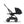 CYBEX EEZY S TWIST+ 2 BLACK, carrinho de bebé compacto com assento rotativo de 360°, rodas todo-o-terreno, arnês One-Pull, fecho com uma mão e compatibilidade com cadeiras auto CYBEX, Maxi-Cosi e BeSafe desde o nascimento até aos 22 kg.