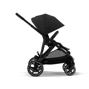 CYBEX GAZELLE S BLACK, carrinho de bebé para uma ou duas crianças, com mais de 20 configurações, arnês One-Pull, fecho compacto, grande capacidade de arrumação e compatibilidade com cadeiras auto CYBEX, BeSafe e Maxi-Cosi.