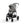 CYBEX GAZELLE S SILVER, carrinho de bebé para uma ou duas crianças, com mais de 20 configurações, fecho compacto, grande capacidade de arrumação e compatibilidade com cadeiras auto CYBEX, BeSafe e Maxi-Cosi. Stone Grey