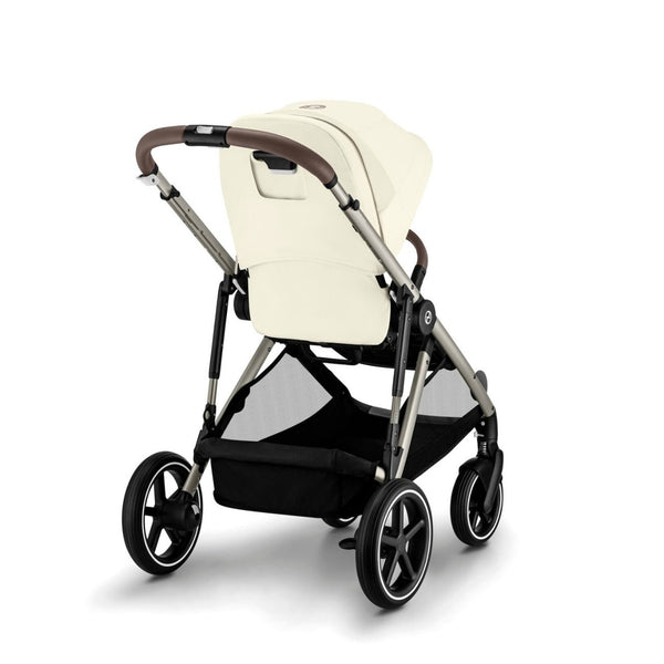 CYBEX GAZELLE S TAUPE, carrinho modular para uma ou duas crianças com mais de 20 configurações, arnês One-Pull, fecho compacto, capacidade de carga até 23 kg e compatibilidade com alcofas, cadeiras auto e acessórios Gazelle S. Seashell Beige