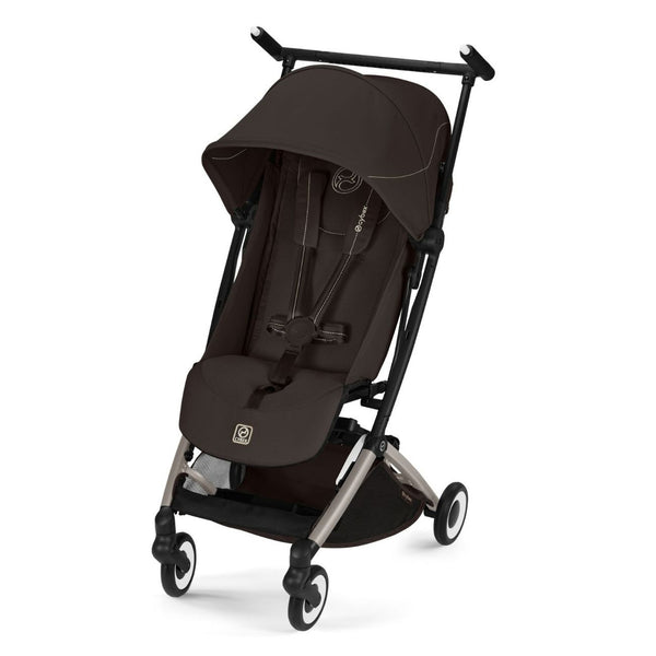Carrinho compacto CYBEX Libelle de 6 kg com fecho ultracompacto para CHOCOLATE BROWN