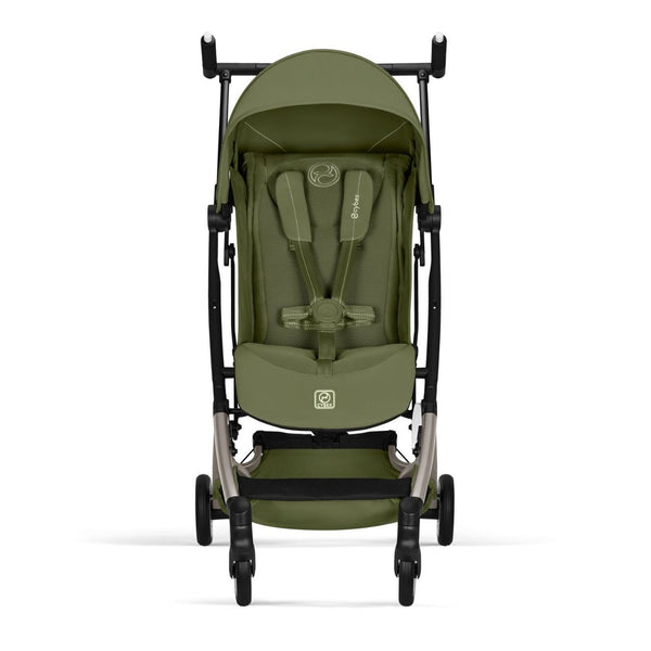 Carrinho compacto CYBEX Libelle de 6 kg com fecho ultracompacto para MOSS GREEN