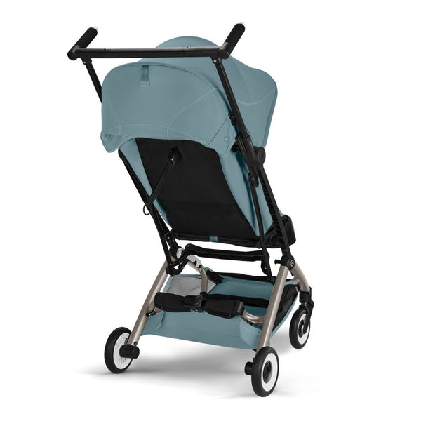 Carrinho compacto CYBEX Libelle de 6 kg com fecho ultracompacto para STORMY BLUE
