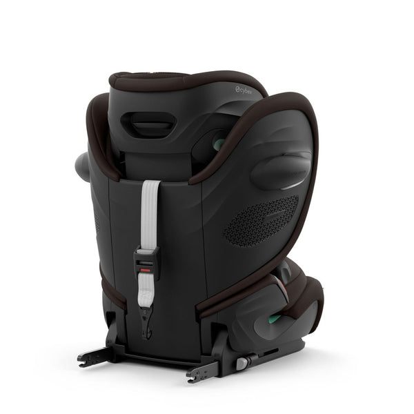 Cadeira auto CYBEX Pallas G3 Plus 2 em 1 com almofada de segurança, encosto de cabeça reclinável, sistema L.S.P. Plus, ventilação completa e utilização dos 76 aos 150 cm. Chocolate Brown