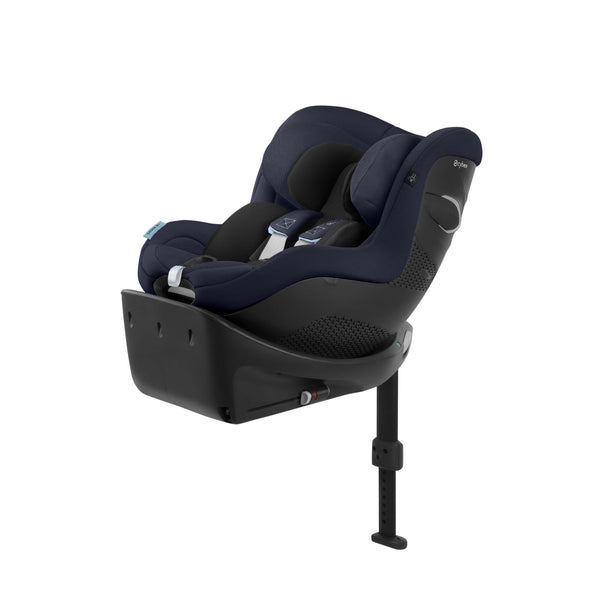 Cadeira auto CYBEX Sirona Gi Plus i-Size com rotação de 360°, tecido Plus respirável, proteção lateral L.S.P., reclinação em 5 posições e utilização desde o nascimento até aos 105 cm. Ocean Blue