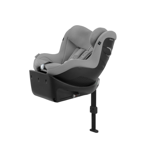 Cadeira auto CYBEX Sirona Gi Plus i-Size com rotação de 360°, tecido Plus respirável, proteção lateral L.S.P., reclinação em 5 posições e utilização desde o nascimento até aos 105 cm. Stone Grey